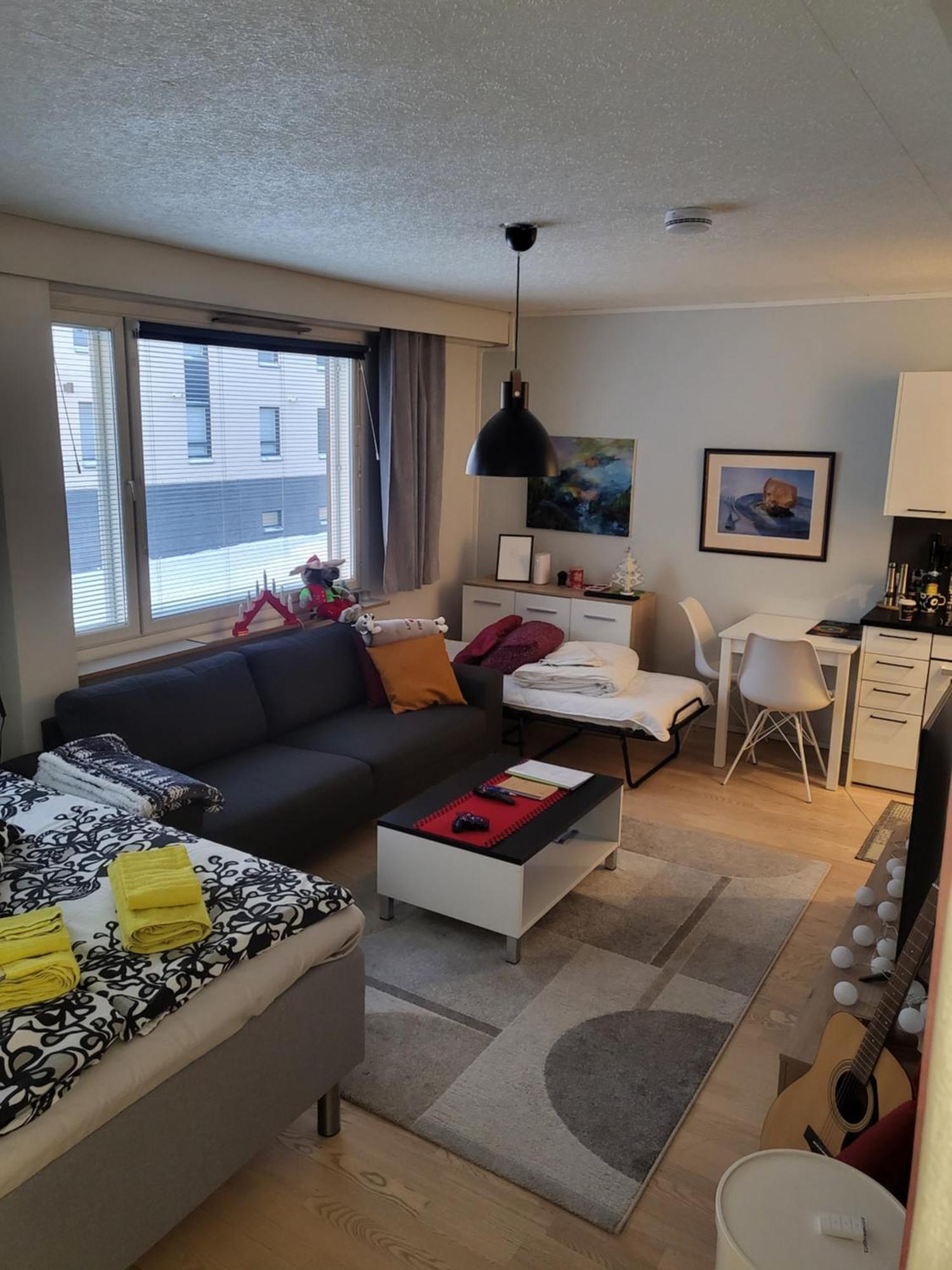 Cozy Studio In The City Center Rovaniemi Bagian luar foto